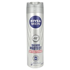 Desodorante Nivea Men Aerosol Silver Protect 150ml