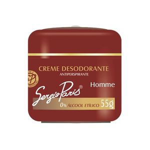 Desodorante Creme Sergio Paris 55g Homme