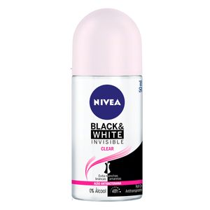 Desodorante Nivea Roll-On 50ml Invisible Black & White