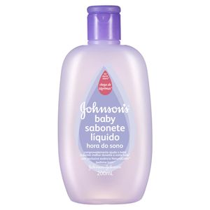Sabonete Líquido Infantil Johnson'S Baby Hora Sono 200ml