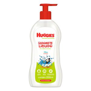 Sabonete Liquido Infantil Huggies 200ml Chá Camomila