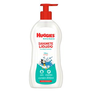 Sabonete Líquido Infantilhuggies Extra Suave 200ml