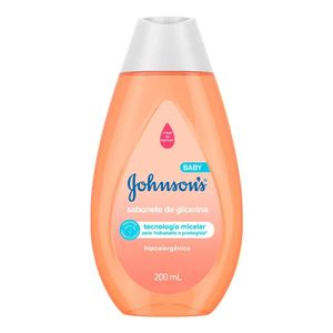 Sabonete Líquido Infantil Johnson'S Baby 200ml Glicerinado