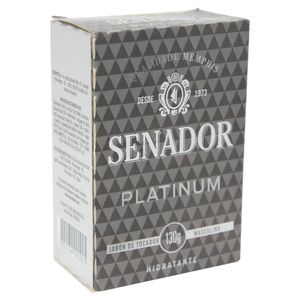 Sabonete Menphis Senador Platinum 130g