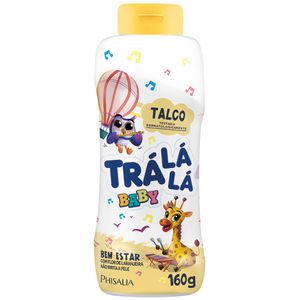 Talco Trá Lá Lá Baby 160g Bem Estar