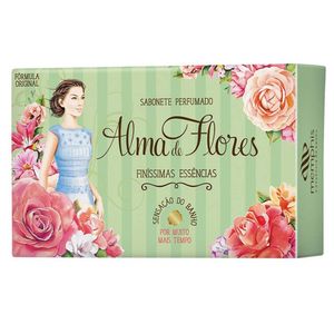 Sabonete Memphis Alma Flores Clássico 130g