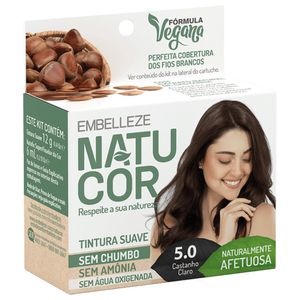 Tintura Natucor 5.0 Castanho Claro