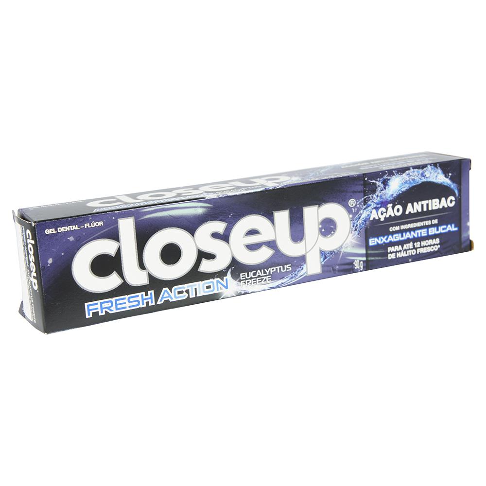 GEL DENT CLOSEUP PROTECAO 360 90G EUCALYPTUS FREE - Treichel Delivery