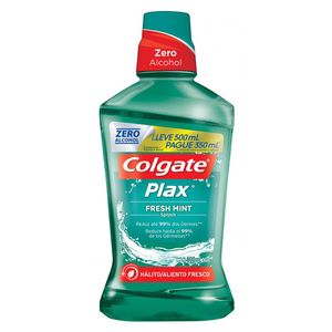 Enxaguante Bucal Colgate Plax Lv500 Pg350ml Fresh Mint