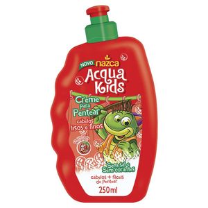 Creme Para Pentear Acqua Kids 250ml Lisos E Finos