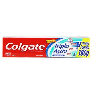Creme Dental Colgate Tripla Ação Menta Original 180g