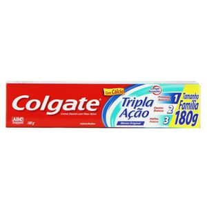 Creme Dental Colgate Tripla Ação 180g Menta Original