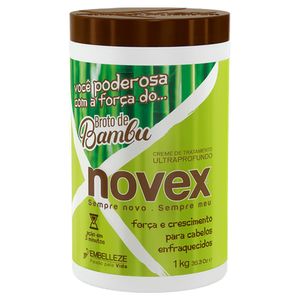 Creme Tratamento Capilar Novex 1kg Broto De Bambu