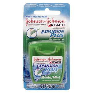 Fio Dental Johnson'S Reach Expansion Plus Menta/Mint 50m