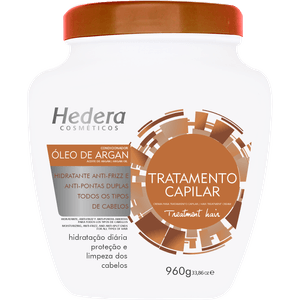 Creme Tratamento Capilar Hedera 960ml Óleo De Argan