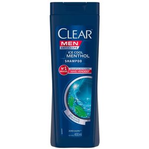 Shampoo Clear Anticaspa Ice Cool Menthol 200ml