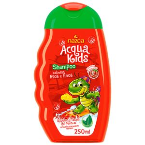 Shampoo Acqua Kids 250ml Cabelos Lisos E Finos