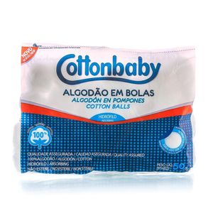 Algodão Cottonbaby Bolas Branco 50g
