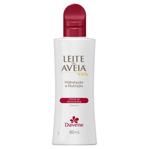 Leite De Aveia Davene Clássico 180ml Todos Os Tipos De Pele