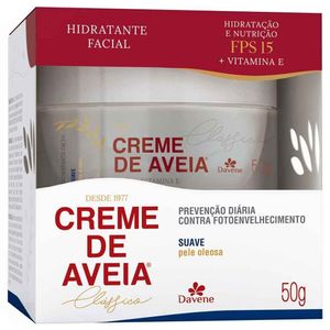 Creme Facial Davene Aveia 50g Suave