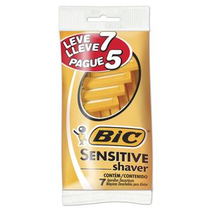 Aparelho De Barbear Bic Sensitive Shaver Leve 7 Pague 5