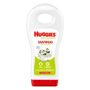 Shampoo Infantil Huggies Chá De Camomila 200ml