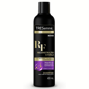 Shampoo Tresemmé 400ml Reconstrução E Força