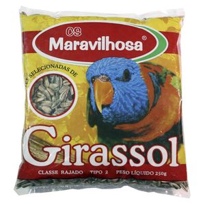 Semente Girassol Maravilhosa 250g