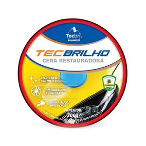 Cera Automotiva Tecbril Restauradora 200g