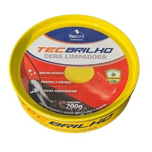 Cera Automotiva Tecbril Limpadora 200g