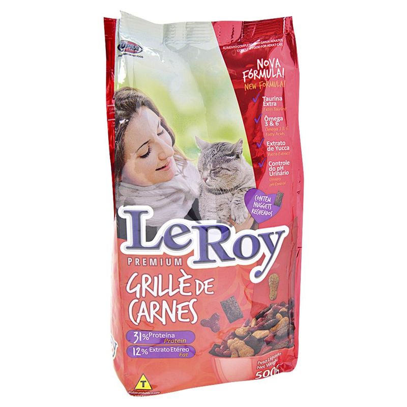 RACAO-P-GATO-LE-ROY-GRILLE-CAR-500G