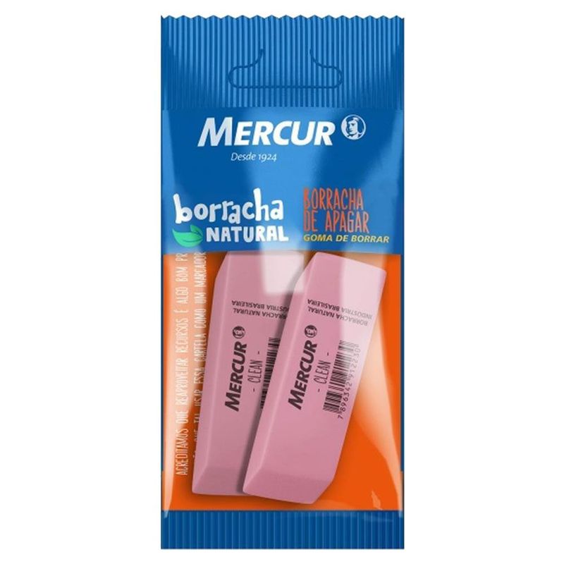 BORRACHA-ESC-MERCUR-CLEAN-C-2-ROSA