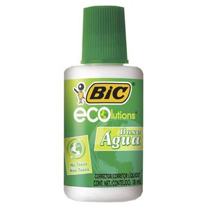 Corretivo Escolar Bic Líquido Eco Agua 18ml