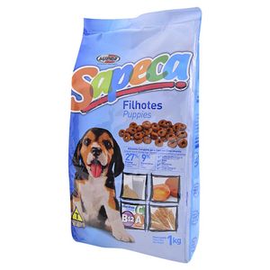 Alimento Sapeca Premium Para Cães Filhotes 1kg
