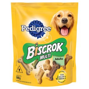 Ração Pedigree Biscrok Multi Adulto 500g