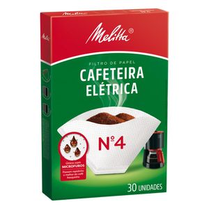 Filtro De Papel Melitta Para Cefeteira Elétrica N4 C30