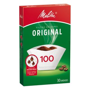 Filtro De Papel Melitta Pequeno 100 Com 30 Unidades