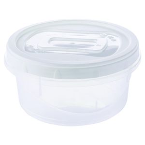 Pote Plasutil Clic Rosc 900ml Branco