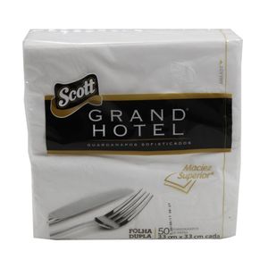 Guardanapo De Papel Scott Grand Hotel Jantar 31,8x32,8cm C50