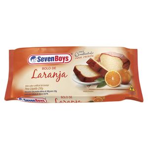 Bolo Seven Boys Laranja 250g