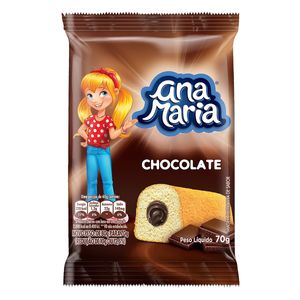 Bolo Ana Maria 70gr Chocolate