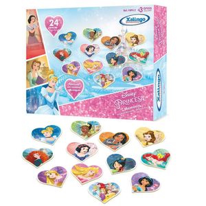 Brinquedo Xalingo Jogo Memória Princesas Disney