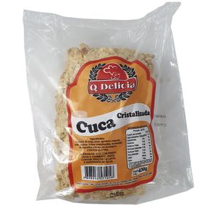 Cucas Caseira Q-Delicia Frutas Cristalizada 430g