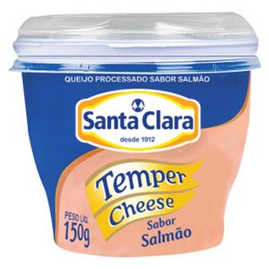 Queijo Santa Clara Temper Cheese Salmão 150g