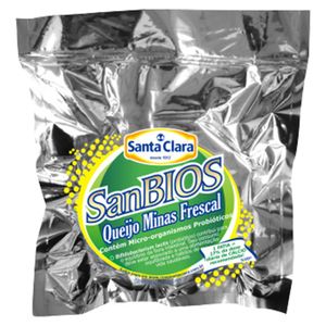 Queijo Santa Clara Aprox. 300g Minas Frescal Sanbios