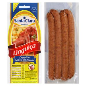 Linguiça Santa Clara Aprox. 200g Calabresa Fina