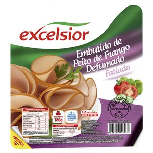 Peito Frango Excelsior Defumado Fatiado 180g