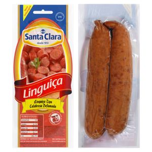 Linguiça Santa Clara Aprox. 400g Calabresa Vácuo