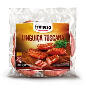 Linguiça Toscana Frimesa Congelada 1kg