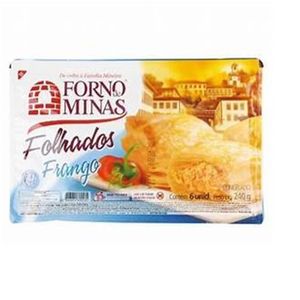 Folhados Forno De Minas De Frango Bandeja Congelado 240g